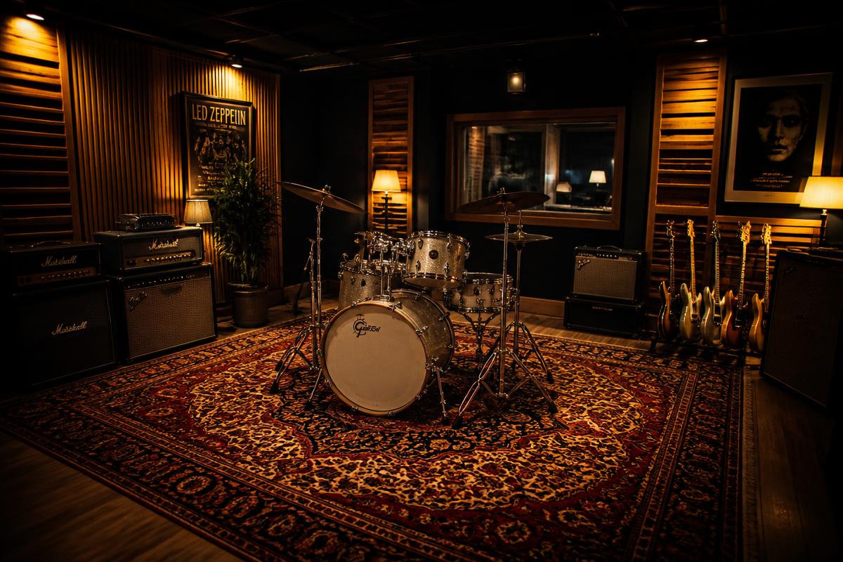 Interior da Sala para Bandas